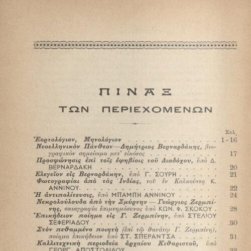 18 x 12 εκ. 2 σ. χ.α. + 400 σ. + 2 σ. χ.α. + 1 ένθετο, όπου στο φ. 1 κτητορική σφραγίδ